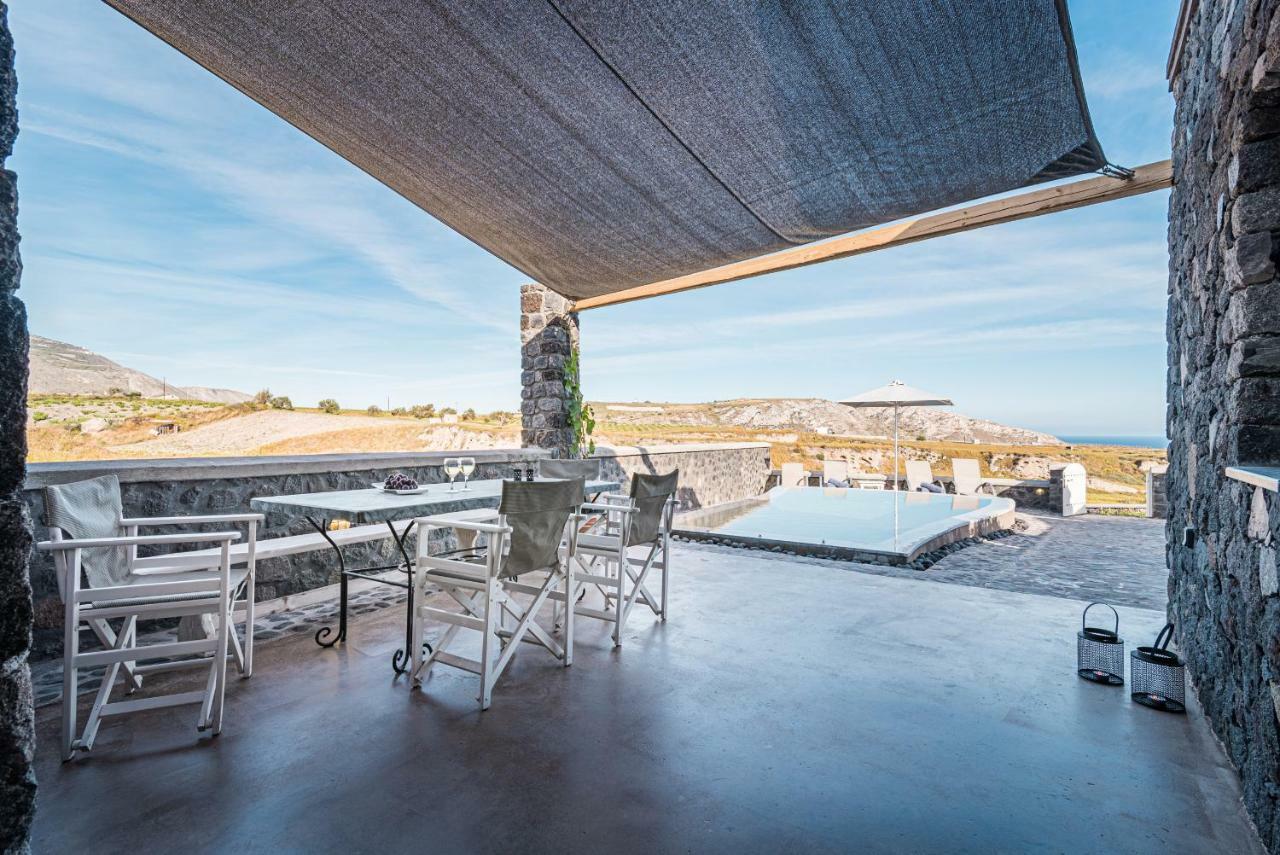 Klimata House - Private Jacuzzi Pool & Bbq Villa Vlychada Exterior foto
