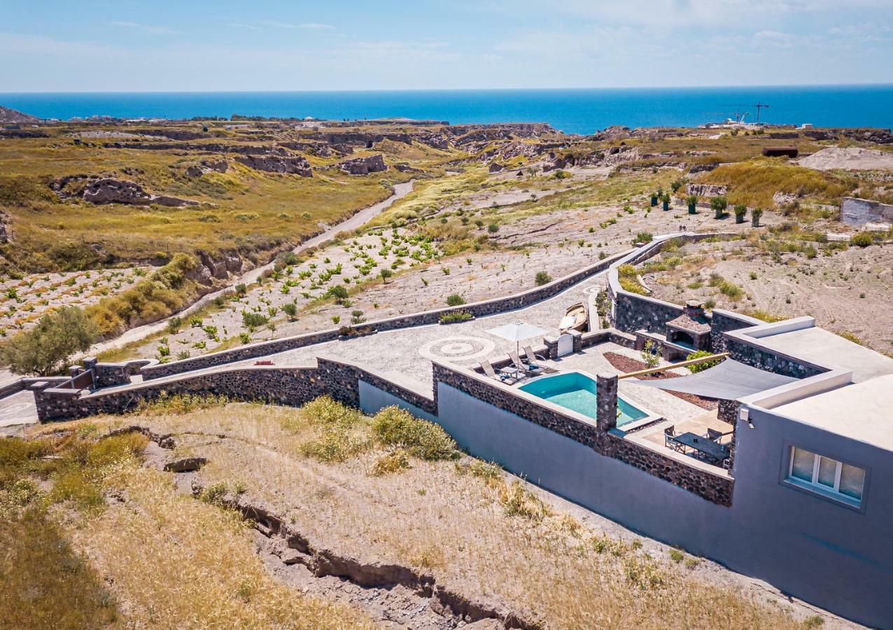 Klimata House - Private Jacuzzi Pool & Bbq Villa Vlychada Exterior foto